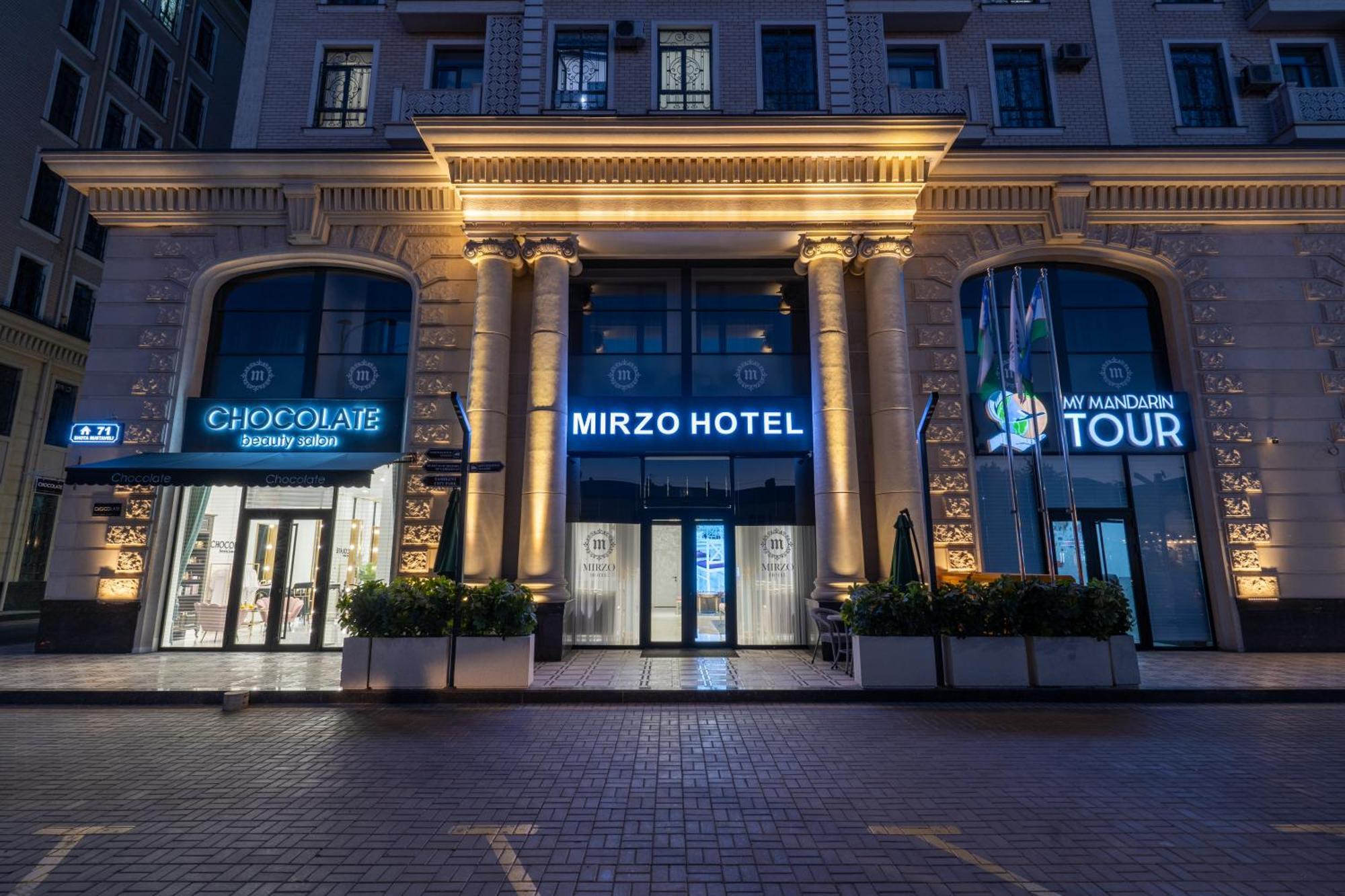 Mirzo Hotel Tashkent Exterior photo